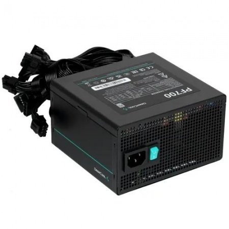 Блок питания Deepcool ATX 700W PF700 80 PLUS WHITE (20+4pin) APFC 120mm fan 6xSATA RTL