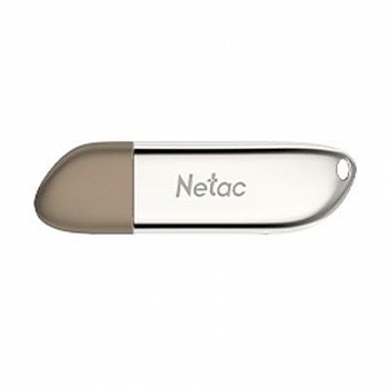 Netac USB Drive 16GB U352 <NT03U352N-016G-20PN>, USB2.0, с колпачком, металлическая