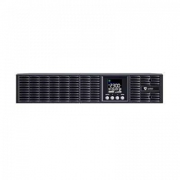 Сайбер Электро UPS ЭКСПЕРТ-3000Р {Онлайн, стойка/на пол, 3000ВА/2700Вт USB/RS-232/SNMP Slot/EPO (8 IEC С13);(1) C19 (12В /9Ач х6) 2U}