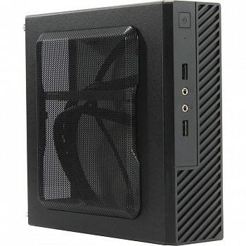ME100S-BK U3*2, front fan 4cm, HDD frame Upper type+ "L"+"I" types 120W adapter, GM-120 DC-ATX  Mini ITX [6133715]