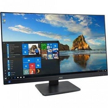 LCD AOC 27'' 27P2Q {IPS 1980x1080 75Hz 250cd 178/178 1000:1 8bit 4ms D-Sub DVI HDMI1.4 DisplayPort1.2 USB-Hub Height adj Pivot Tilt Swivel 2x2W}