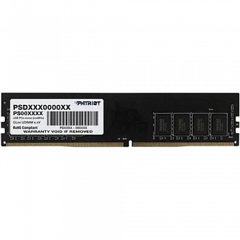 Память DDR4 8GB 3200MHz Patriot PSD48G32002 Signature RTL PC4-25600 CL22 DIMM 288-pin 1.2В single rank Ret