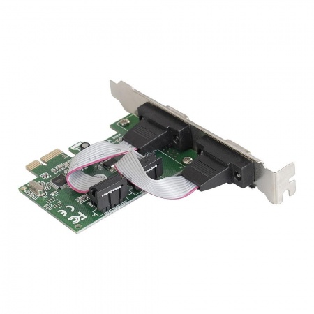 Exegate EX283706RUS Контроллер EXE-307 PCI-E, 2*COM port (OEM)