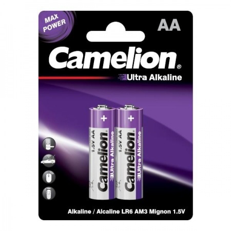 Camelion Ultra BL-2 LR6 (LR6-BP2UT, батарейка 1,5В)(2 шт. в уп-ке)