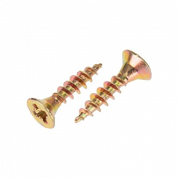 Rexant KR-01-3311-010 Саморез универсальный KRANZ 3х16, желтый цинк, короб (500 шт./уп.)
