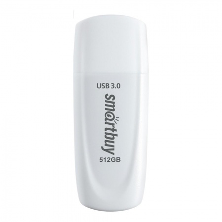 Smartbuy USB Drive 16Gb Scout White [SB016GB3SCW]