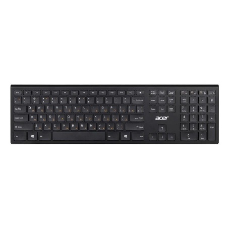 Acer OKR020 [ZL.KBDEE.004] wireless keyboard USB slim Multimedia black