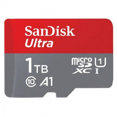 Карта памяти Micro SecureDigital 1Tb SanDisk Ultra microSDXC class 10 UHS-1 A1 SDSQUAC-1T00-GN6MN