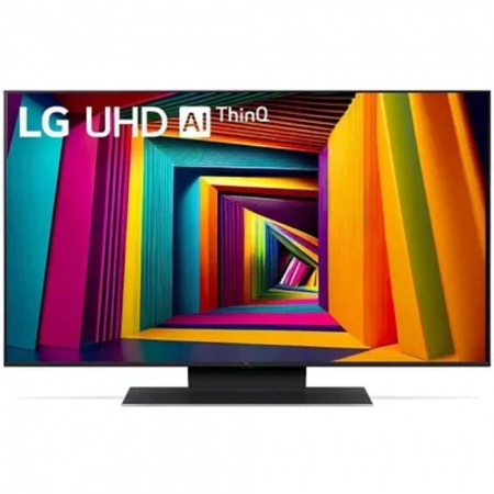 LG 43" 43UT91006LA.ARUB черный {Ultra HD 60Hz DVB-T DVB-T2 DVB-C DVB-S DVB-S2 USB WiFi Smart TV}