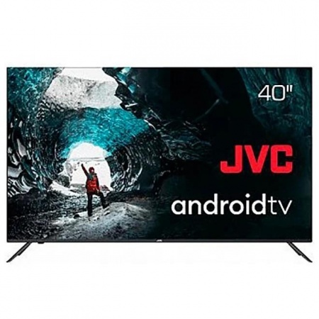 JVC 40" LT-40M695 черный {FullHD, 1920x1080, Bluetooth, DVB-C, DVB-T, DVB-T2,  Слот CI/PCMCIA,  Яркость 300 Кд/м?, 1200:1, 178*178}