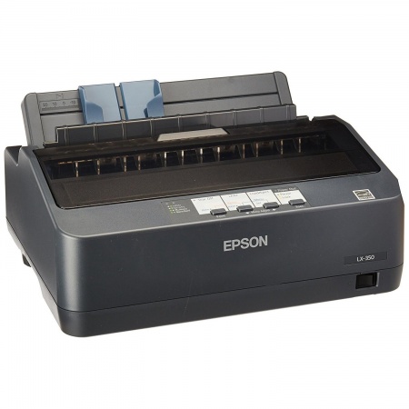 Epson LX-350 [C11CC24031] {Формат А4, ширина печати 80 колонок, скорость 357 зн./сек. (12 cpi) в режиме HSD, интерфейсы: USB, LPT,COM, память 128 Кб}