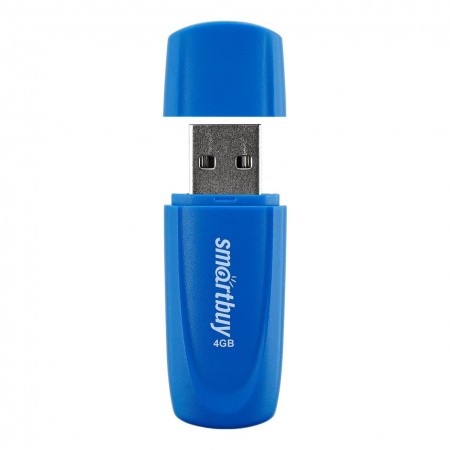 Smartbuy USB Drive 16Gb Scout Blue [SB016GB2SCB]