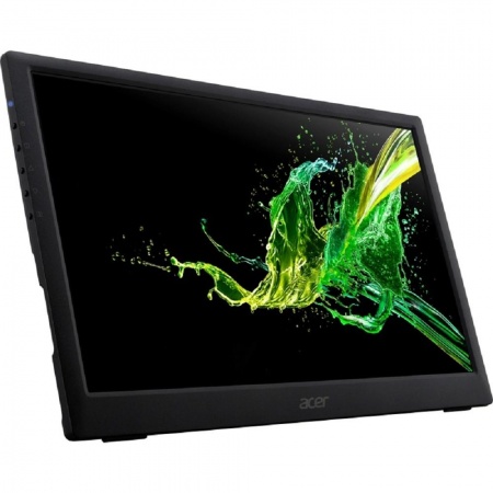 LCD Acer 15.6" PM161QBbmiuux {IPS 1920x1080 60Hz 4ms 250cd miniHDMI 2xUSB-C(15W) 2x1W} [UM.ZP1EE.B02]