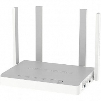 Keenetic Ultra (KN-1811) Мультигигабитный интернет-центр с Mesh Wi-Fi 6 AX3200, Smart-коммутатором с 5 портами Gigabit Ethernet и 1 портом 2.5 Gigabit Ethernet, USB 3.0 и 2.0