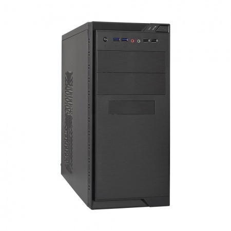 Exegate EX283234RUS Корпус Minitower ExeGate MA-372UX Black, mATX <без БП> 2*USB+2*USB3.0, Audio