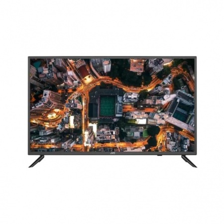 JVC 32" LT-32M590 черный {Android 9.0, HD, 1366x768, DVB-C, DVB-T, DVB-T2, Слот CI/PCMCIA,  Яркость 300 Кд/м?,  Контрастность  3000:1, Угол обзора 160*150, Телетекст, 3 HDMI, 2 USB}