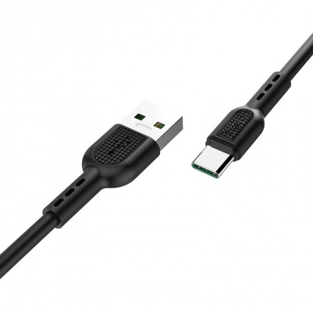 HOCO HC-09141 X33/ USB кабель Micro/ 1m/ 4A/ Black