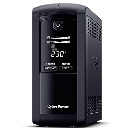 UPS CyberPower VP1000EILCD {1000VA/550W USB/RS-232/RJ11/45  (6 IEC С13)}