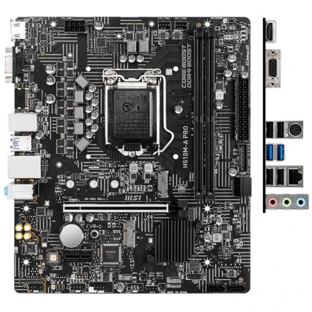 MSI H510M-A PRO RTL {LGA 1200, Intel H510, mATX}