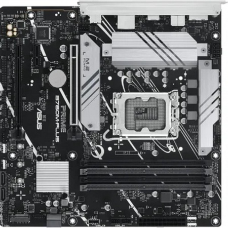 Материнская плата ASUS PRIME B760M-PLUS, LGA1700 4xDDR5 4xSATA3 2xM.2 RAID HDMI DP mATX