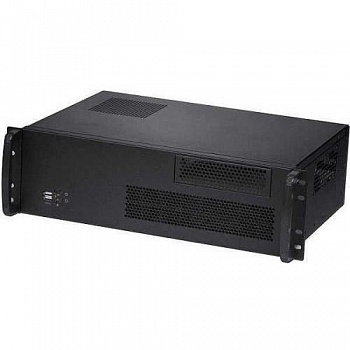 Procase Корпус 3U rear/front-access server case, черный, без блока питания, глубина 300мм, MB 12"x9.6"