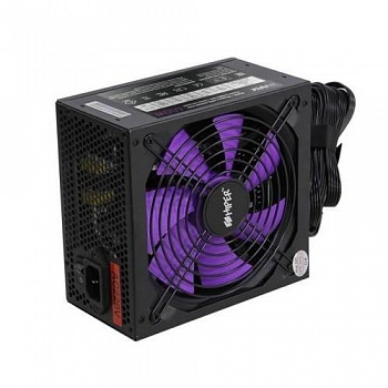 HIPER Блок питания HPB-600SM-PRO (ATX 2.31, 600W, Active PFC, 140mm fan, Cable Management, 80Plus BRONZE, Teapo Capacitors, EMI 2 grade, черный) BOX