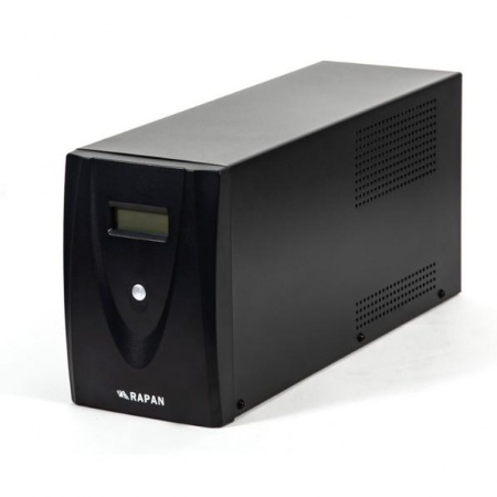ИБП Бастион RAPAN-UPS 3000 black (220В 3000ВА/1800Вт меандр АКБ 4х7Ач интерактивный) (734)