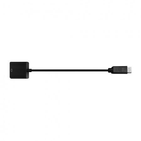 Bion Переходник HDMI-DP, 19F/20M, длина кабеля 15см, черный [BXP-A-HDMI-DP-02]