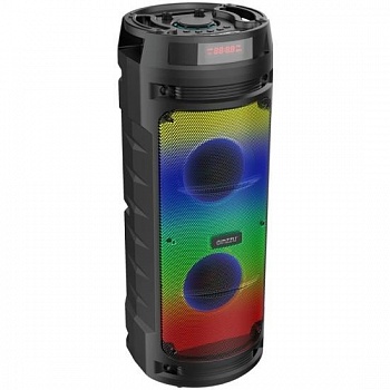 Ginzzu GM-219 {(V5.0), 50Вт, 150Гц- 18кГц, USB-flash, microSD-card, FM-радио, пульт ДУ,  батарея 3,6В/4500мАч, эквалайзер }