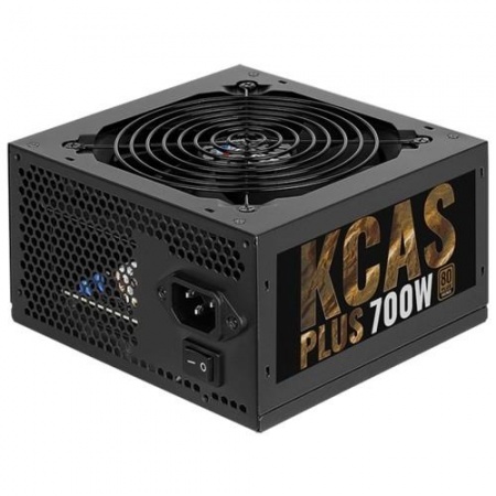 Aerocool 700W RTL KCAS-700 PLUS  {80+ Bronze, fan 12cm, 550mm cable, 20+4P, 4+4P, PCIe 6+2P x4, PATA x4, SATA x7L}