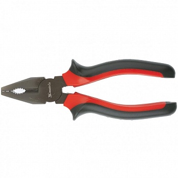 MATRIX Плоскогубцы Black Nickel, 160 мм, комбинированные, двухкомпонентные рукоятки [16978]