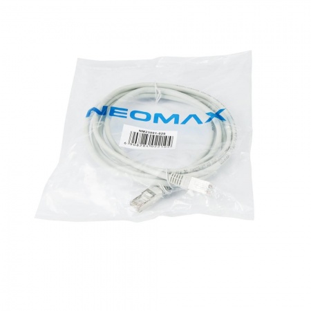 NEOMAX (NM23001-020) Шнур коммут. FTP 2 м., гибкий, Кат. 5е, многожильный