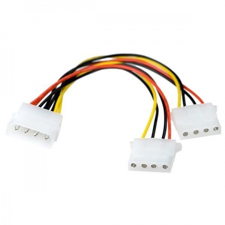 Exegate EX261530RUS Разветвитель питания IDE-устройств Molex (IDE)  в 2*Molex (IDE), 15см