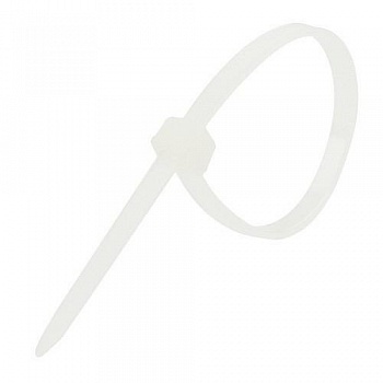 Rexant (07-0200-5) Хомут nylon 5.0 х 200 мм 100 шт  белый