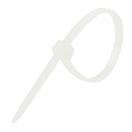 Rexant (07-0200-5) Хомут nylon 5.0 х 200 мм 100 шт  белый