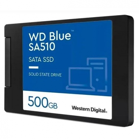 WD SSD Blue SA510, 500GB, 2.5" 7mm, SATA3, WDS500G3B0A