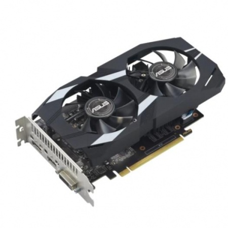 Видеокарта Asus PCI-E DUAL-GTX1650-O4GD6-P-EVO NVIDIA GeForce GTX 1650 4Gb 128bit GDDR6 1620/12000 DVIx1 HDMIx1 DPx1 HDCP Ret