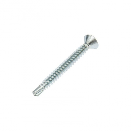 Rexant KR-01-3722-0014 Саморез оконный KRANZ сверло, 3.9х38, белый цинк, короб (500 шт./уп.)