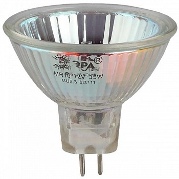 ЭРА C0027363 Лампа галогенная GU5.3-JCDR (MR16) -35W-230V-Cl [JCDR-35-230-GU5.3]