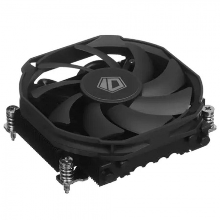 Cooler ID-Cooling IS-30A BLACK AM5/AM4 низкопрофильный высота 30mm ( TDP 100W, PWM, 4 тепл.трубки прямого контакта, FAN 92mm) BOX