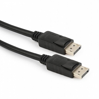 Bion Кабель DisplayPort v1.2, 1,8м, 20M/20M, 3840x2160, экран, черный [BXP-CC-DP-018]
