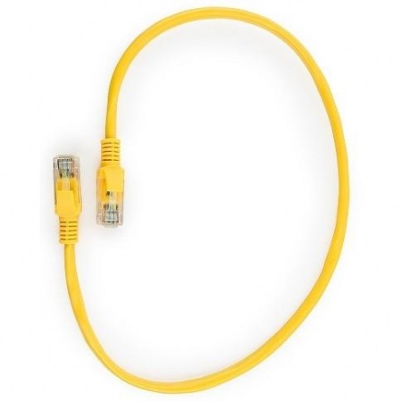 Cablexpert PP10-1M/Y Патч-корд медный UTP Cablexpert кат.5e, 1м, литой, многожильный (жёлтый)