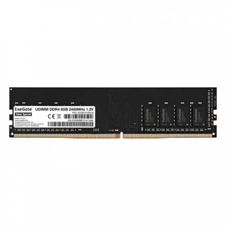 Exegate EX287010RUS Модуль памяти ExeGate Value Special DIMM DDR4 8GB <PC4-19200> 2400MHz