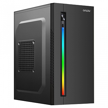 Ginzzu D350 2*USB 2.0,AU RGB w/o PSU