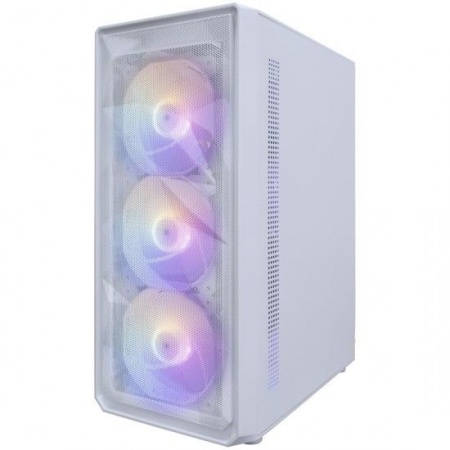 1STPLAYER FD3-M White / mATX / 4x120mm LED fans / FD3-M-WH-4F1-W