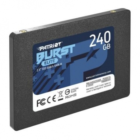 Patriot SSD 240Gb Burst Elite PBE240GS25SSDR {SATA 3.0}