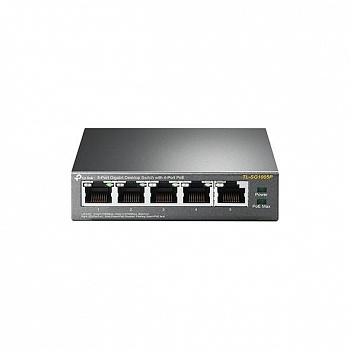 TP-Link TL-SG1005P 5-портовый гигабитный настольный коммутатор с 4 портами PoE