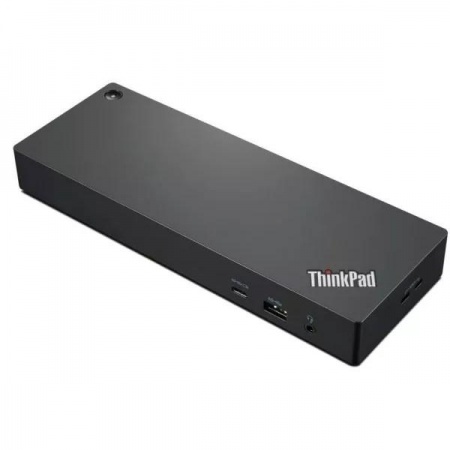 Lenovo [40B00135EU] ThinkPad Universal Thunderbolt 4 Dock USB-C Dock (2x DP, 1x HDMI, 4x USB A 3.1 Gen 1, 1x USB Type-C, 1x RJ-45, 1x Combo Audio Jack 3.5mm/Thunderbolt 4 Power/Up to 4 ext