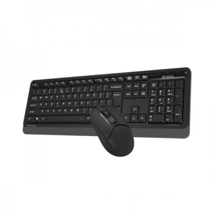 A-4Tech Клавиатура + мышь A4Tech Fstyler FG1012 клав:черный/серый мышь:черный USB беспроводная Multimedia [1599033]