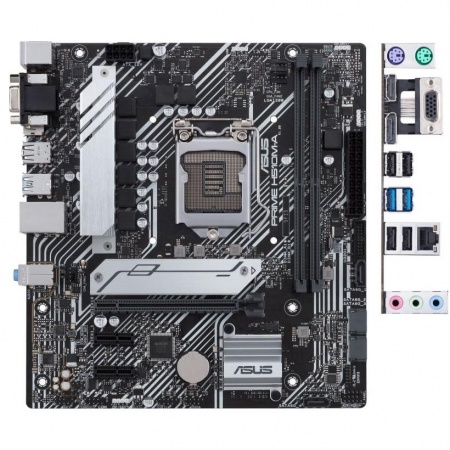 Asus PRIME H510M-A {Soc-1200 Intel H510 2xDDR4 mATX AC`97 8ch(7.1) GbLAN+VGA+HDMI+DP}